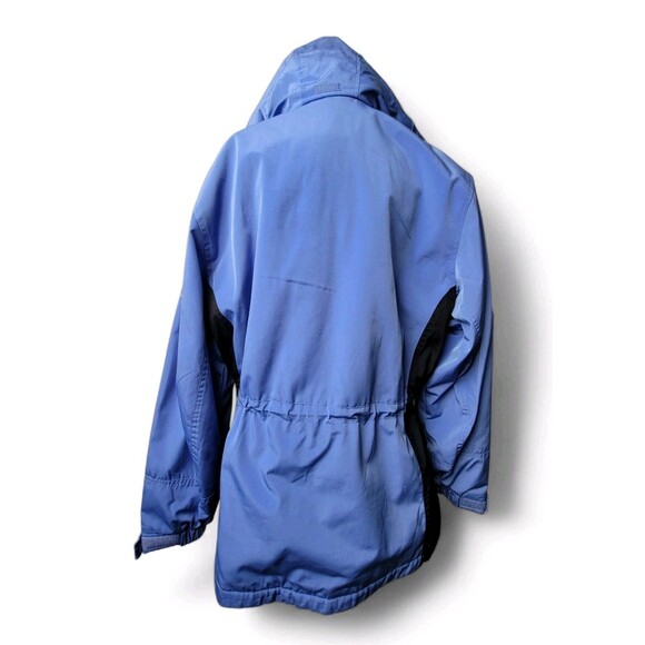 Pacific Trail Women's Jacket Coat Fleece Lining Parka Blue Size XL Vintage 90s - Picture 2 of 4